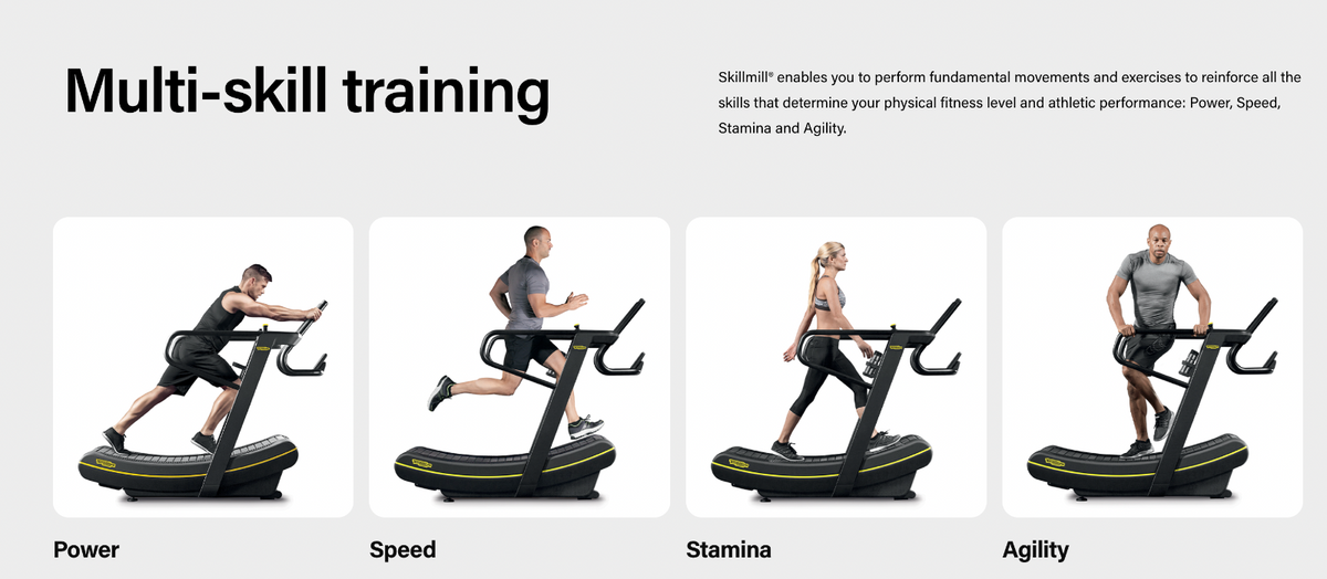 Technogym treadmill curved hotsell