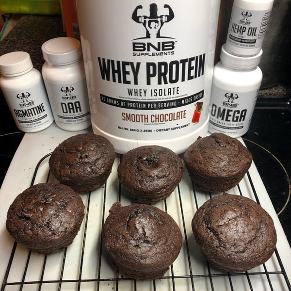 Chocolate Protein Muffins