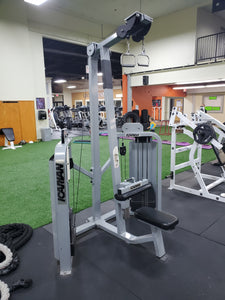 Precor Icarian Dual Pulley Cable Commercial Lat Pull Down