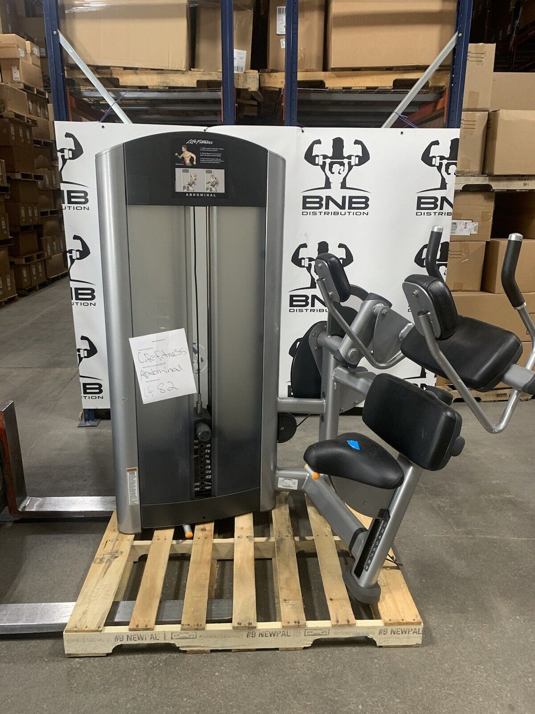 Life Fitness Signature Series Abdominal Crunch Commercial Gym Equipment