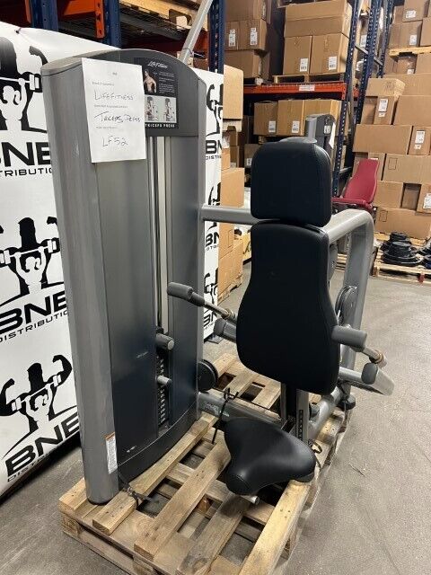 Life Fitness Signature Series Tricep Press Seated Dip Commercial