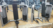 Load image into Gallery viewer, Precor Icarian Dual Cable Pulley Commercial Shoulder Press AND Commercial Chest
