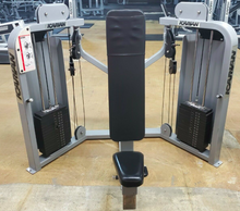 Load image into Gallery viewer, Precor Icarian Dual Cable Pulley Commercial Shoulder Press AND Commercial Chest