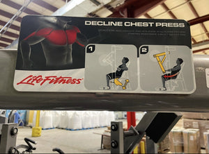 Life Fitness Signature Series Plate Load Decline Chest Press