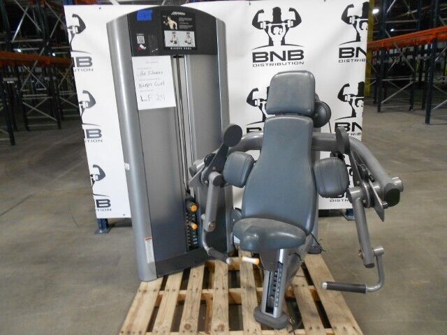 Life Fitness Signature Series Isolation Bicep Curl Commercial Gym Equipment