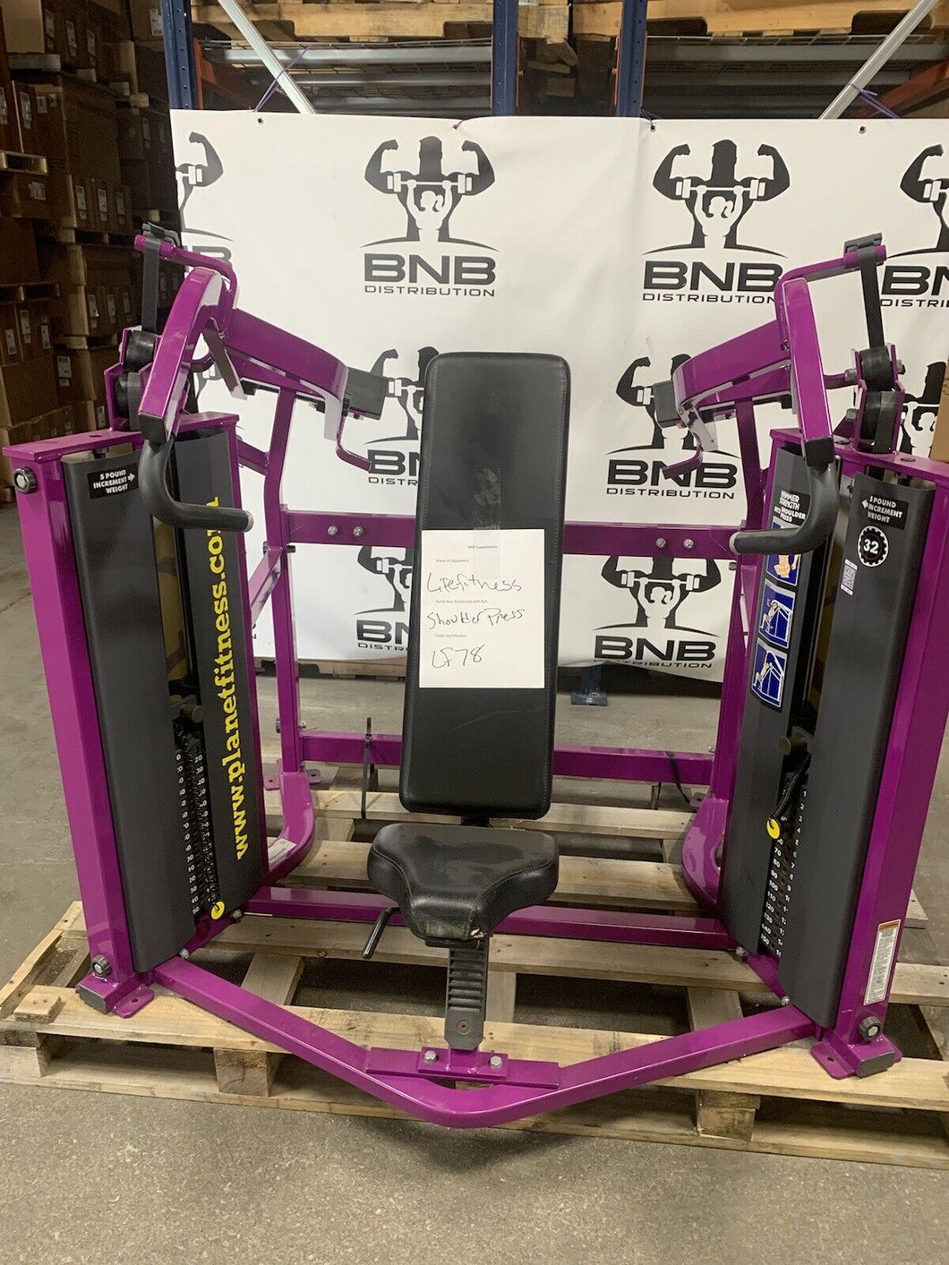 Hammer Strength MTS Iso-Lateral Shoulder Press - Planet Fitness