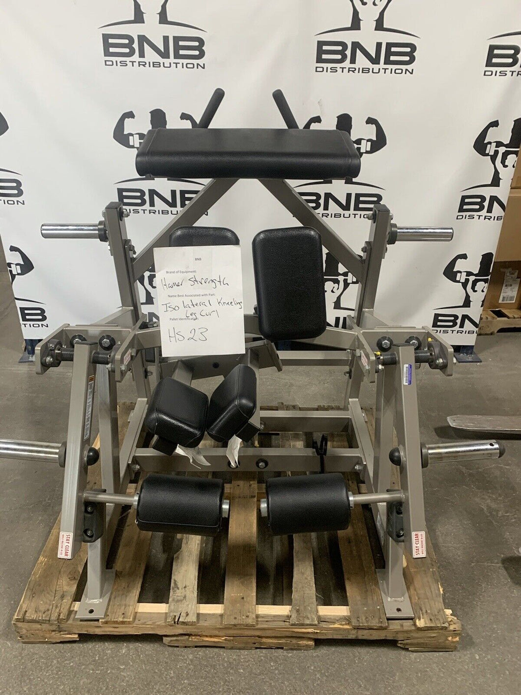 Hammer strength kneeling leg curl sales