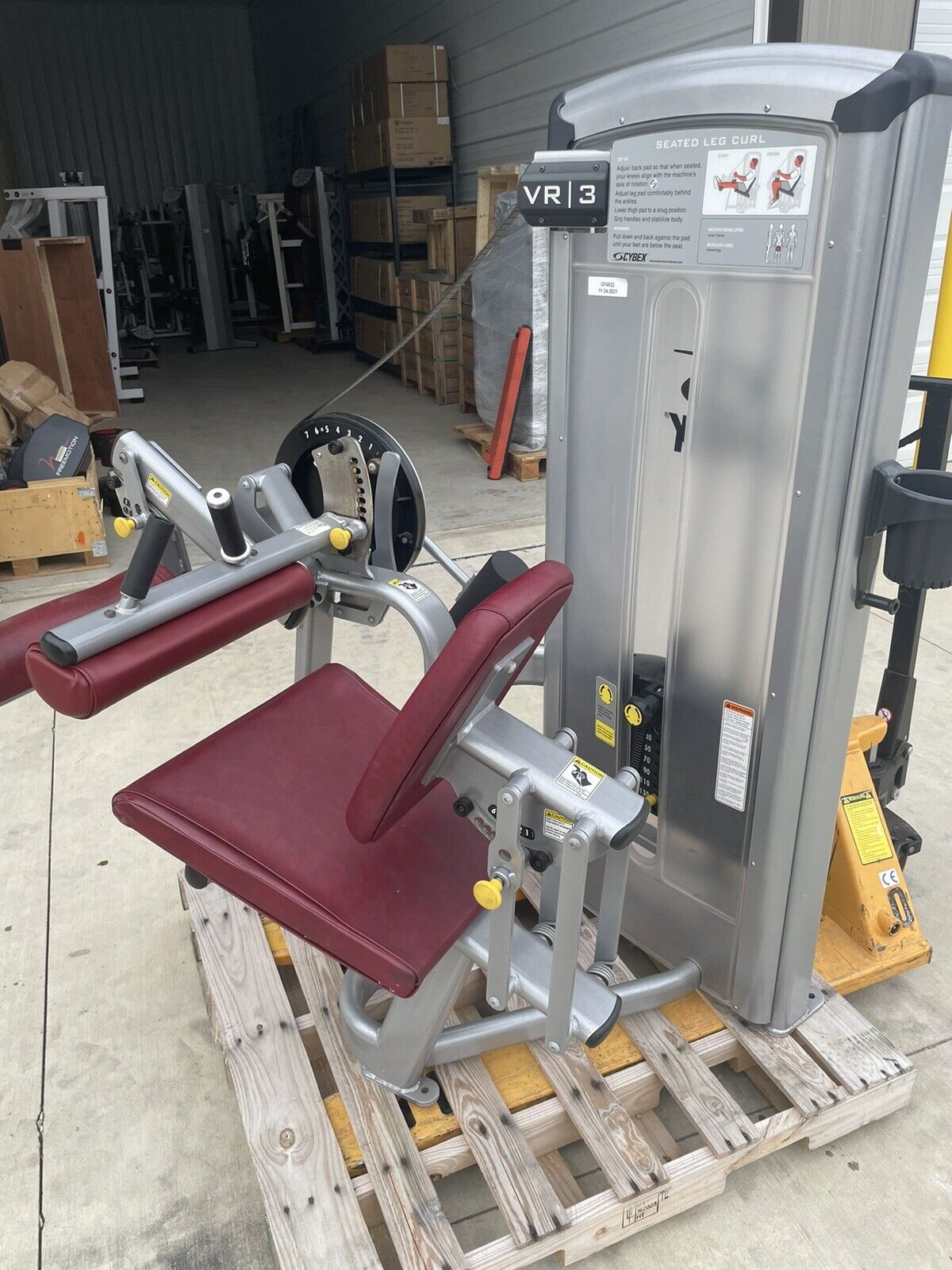 Cybex vr3 seated leg curl hotsell
