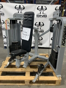Precor Icarian Dual Cable Pulley Commercial Shoulder Press