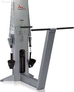 Free Motion Commercial Selectorized Standing Quad Machine