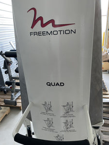 Free Motion Commercial Selectorized Standing Quad Machine