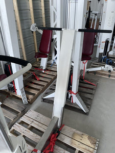 Free Motion Commercial Selectorized Standing Quad Machine