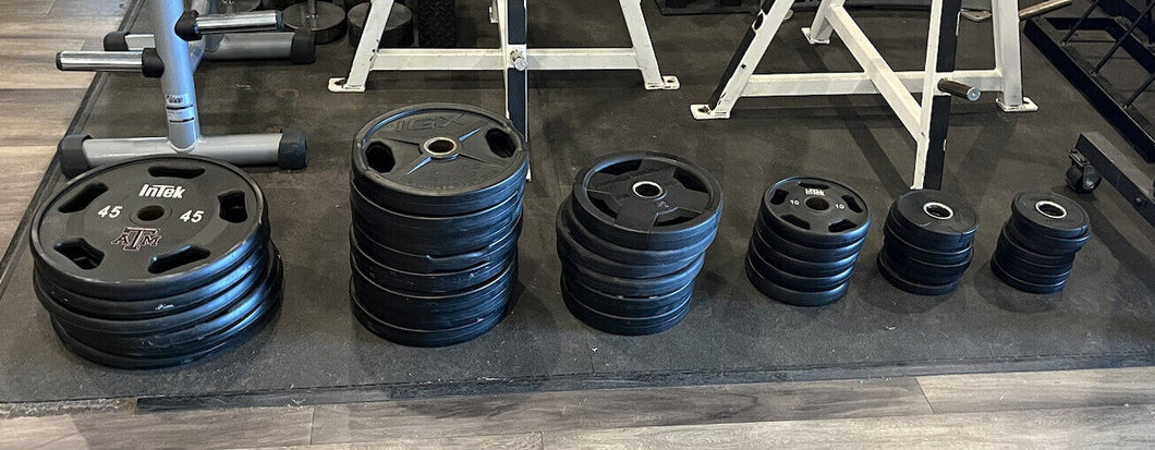 797.5 lbs Rubber Coated Olympic Plates