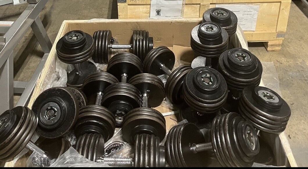 Hampton pro style dumbbells best sale