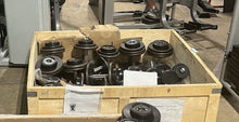 Load image into Gallery viewer, 5 - 100 lb Set Hampton Pro Style Dumbbells (missing 1 x 65)