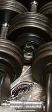 Load image into Gallery viewer, 5 - 100 lb Set Hampton Pro Style Dumbbells (missing 1 x 65)