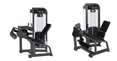 Hammer Strength Select Leg Extension and Select Seated Leg Curl Package