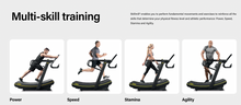 Load image into Gallery viewer, Technogym Skillmill Curved Treadmill with Skillmill Connect