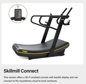 Technogym Skillmill Curved Treadmill with Skillmill Connect