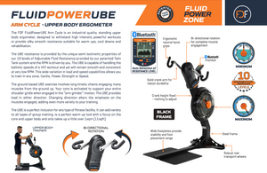 Fluid Power Zone - Fluid Power Arm Cycle - Upper  Body Ergometer  (UBE) - NEW
