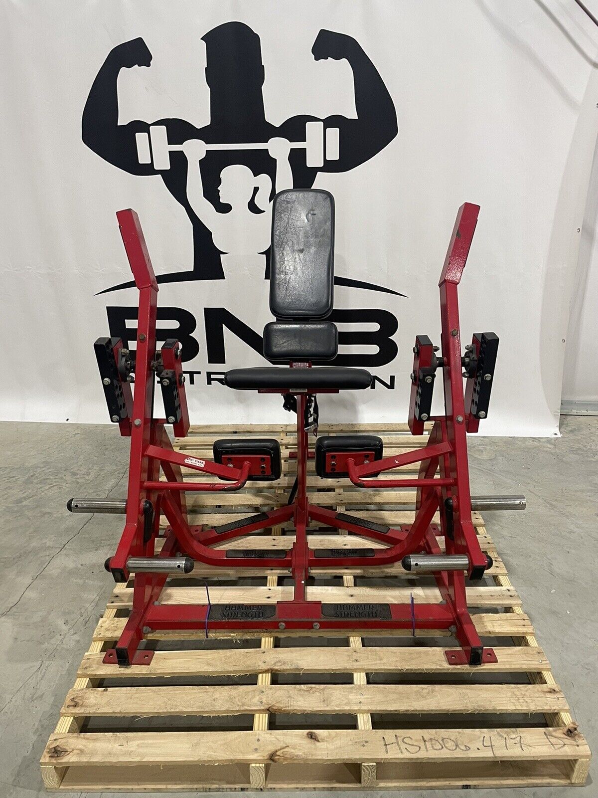 Hammer strength plate loaded leg 2025 extension