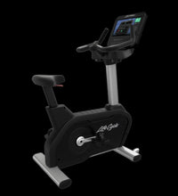 Load image into Gallery viewer, Life Fitness Integrity D Arctic Silver Upright Bike with SE3HD Console