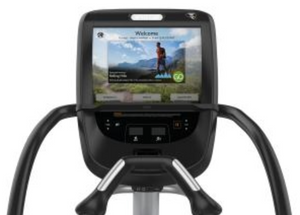 Precor EFX 883 Elliptical Crosstrainer - Converging Crossramp with P82 Console