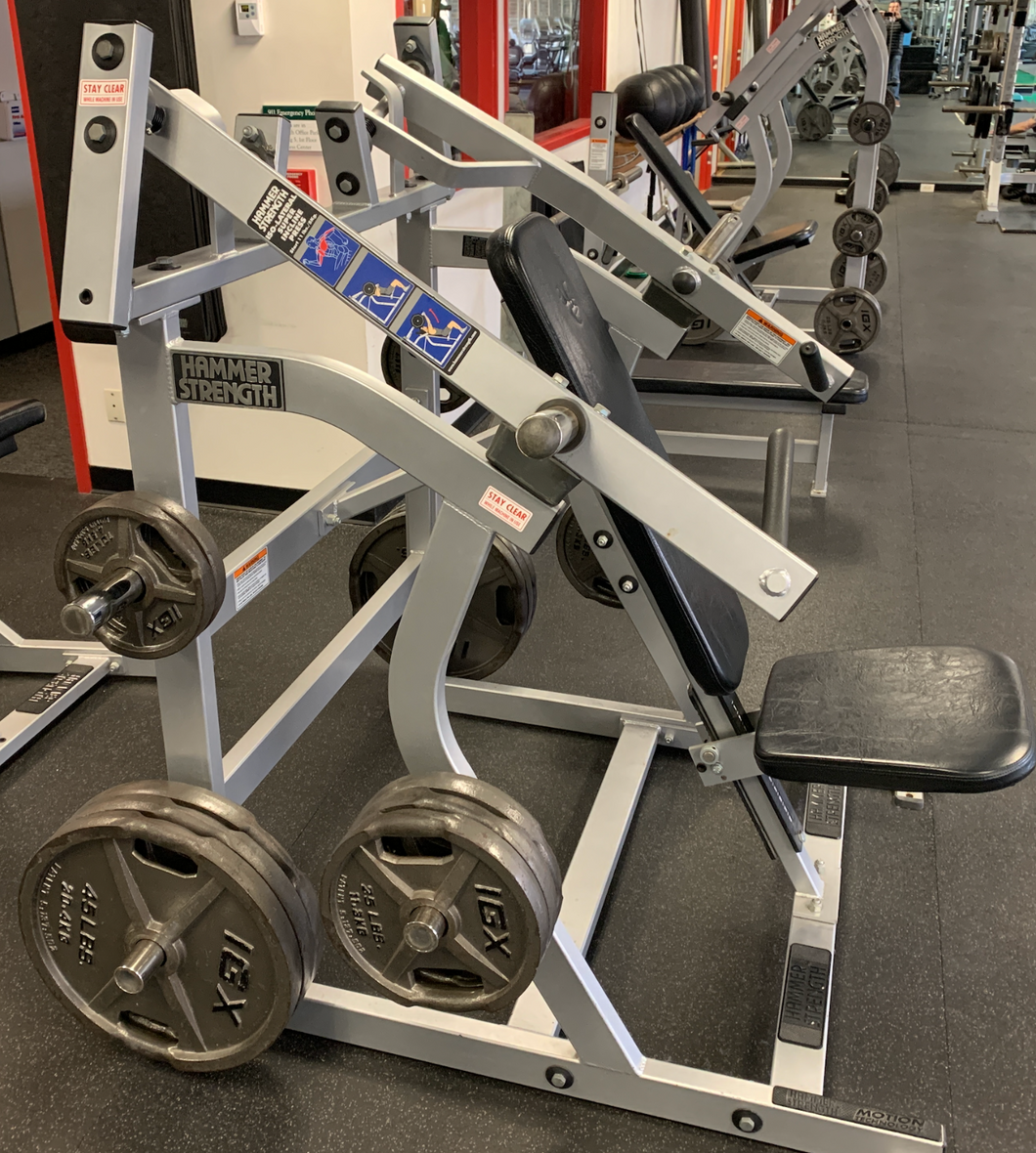 Hammer Strength Plate Loaded Iso Lateral Super Incline Chest Press