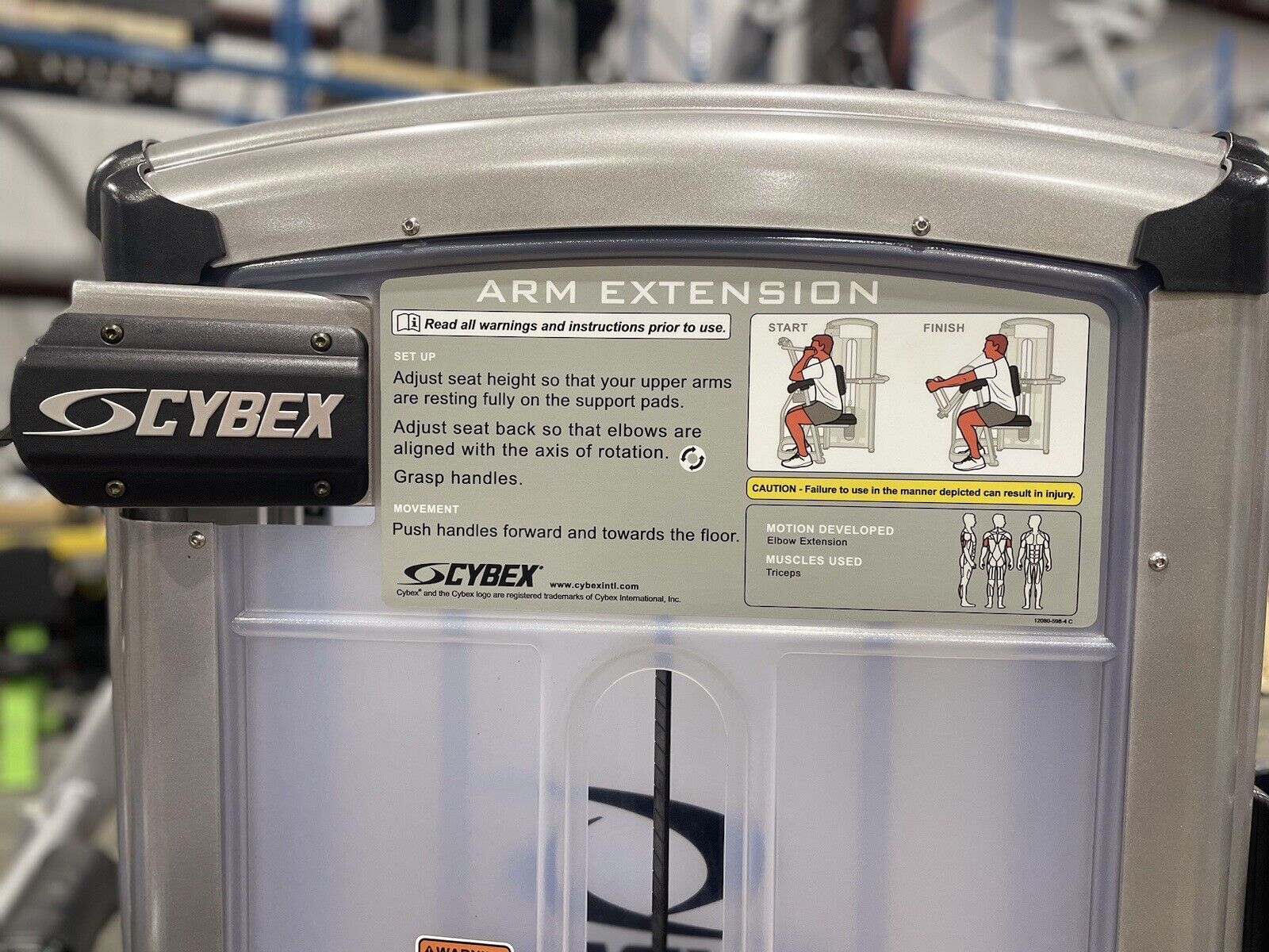 cybex triceps Cybex VR3 Tricep Extension – BNB Supplements