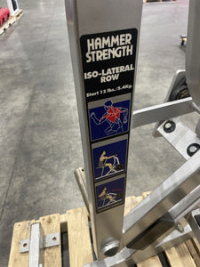 Hammer Strength Plate-Loaded Iso-Lateral Row