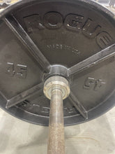 Load image into Gallery viewer, Rogue Power Lifting Deep Dish 45 lb Olympic Plates x 12 (540 lbs)