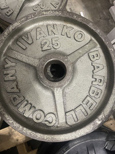 Ivanko Olympic Steel Plates (1,490 lbs)