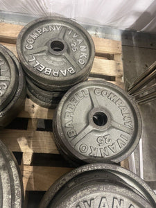 Ivanko Olympic Steel Plates (1,490 lbs)