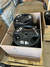 Load image into Gallery viewer, World Gym Branded Urethane Olympic Grip Plates (4,475 lbs)