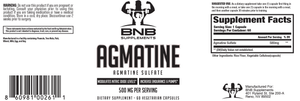 Agmatine Sulfate 500mg