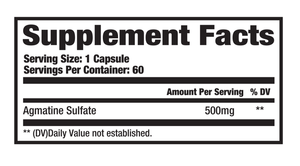 Agmatine Sulfate 500mg
