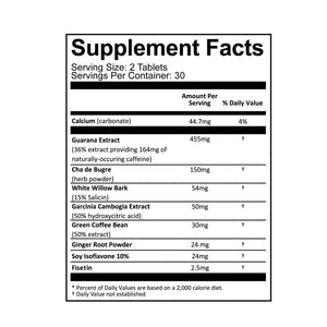 Daily Buzz Supplement Facts
