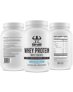 100% Whey Protein Isolate - Vanilla Ice Cream