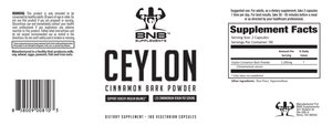 Ceylon Cinnamon Capsules