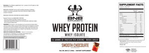 100% Whey Protein Isolate - Smooth Chocolate