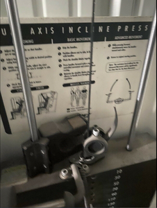 Cybex VR2 Dual Axis Incline Chest Press