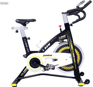 L NOW pooboo Indoor Cycling Bike Trainer, Professional Exercise Bike Stationary