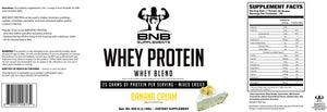 100% Whey Protein - Banana Cream