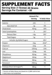100% Whey Protein - Key Lime Pie