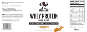 100% Whey Protein - Pumpkin Pie