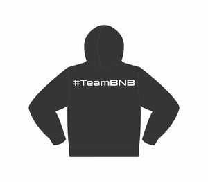 #TeamBNB Supplements Light Weight Hoodie Back