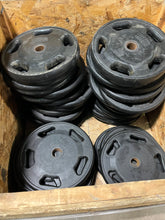 Load image into Gallery viewer, 4,200 lbs of Intek Strength Olympic Rubber Grip Weight Plates